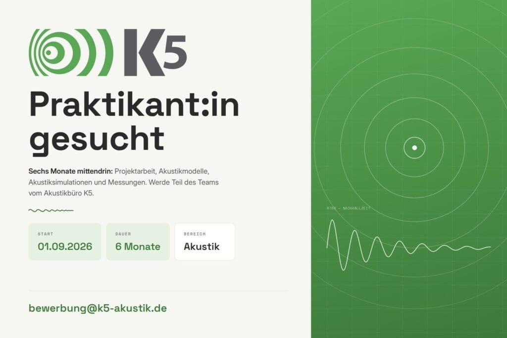 Akustikbuero-K5-Praktikum-Anzeige
